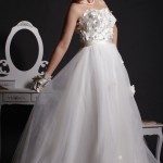 Petal - Ethereal Tulle Layered Floor Length Skirt in Pleated Style
